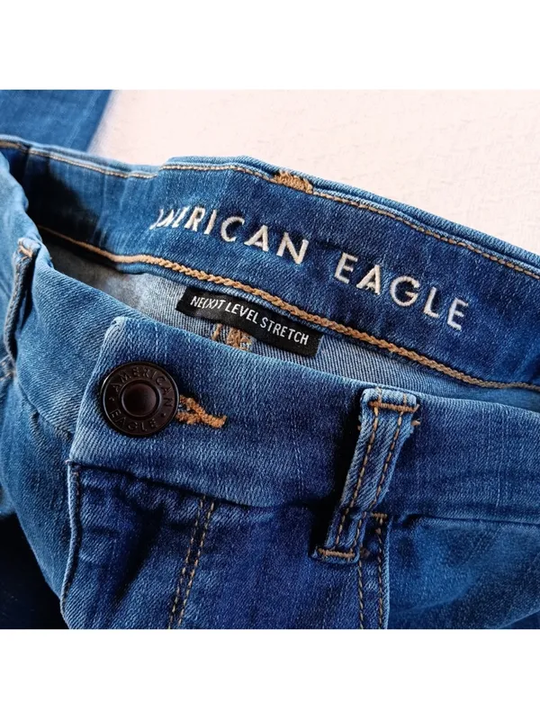 American Eagle Next Level Stretch Curvy Hi-Rise Jegging size 6 short - Image 5