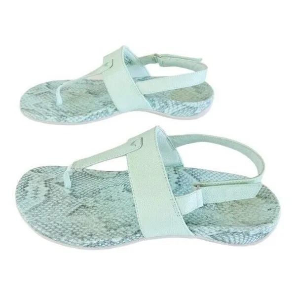 VIONIC Tala T-Strap Seafoam Sandals Orthotic Comfort Size 9 NEW $100 - Image 3