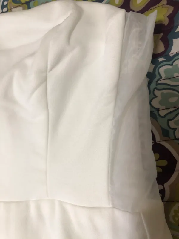 Lulus NWT Loving the Feeling White Strapless Bodycon Mini Dress - Image 8
