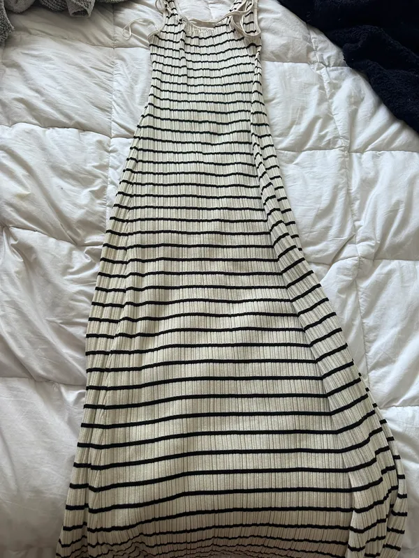 Blu Pepper striped maxi dress - Image 5