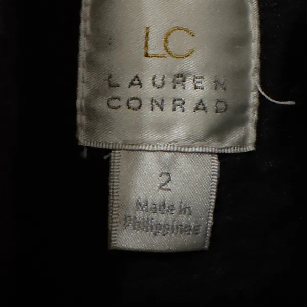 LC Lauren Conrad | EUC Philippines Black Open-Front Blazer Jacket (size 2) - Image 11