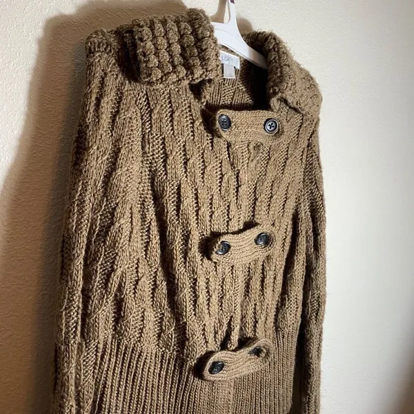 LOFT Alpaca Blend Cardigan‎ Sweater - Image 3