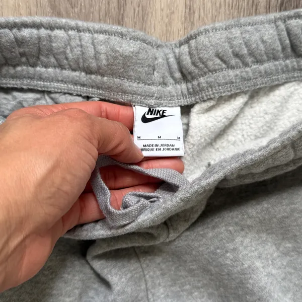 Nike Heather Gray Joggers Size Medium Classic Unisex Sweats - Image 2