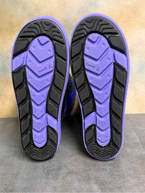 Kamik Women's Snow Boots Purple/Black Size 6 - Image 15