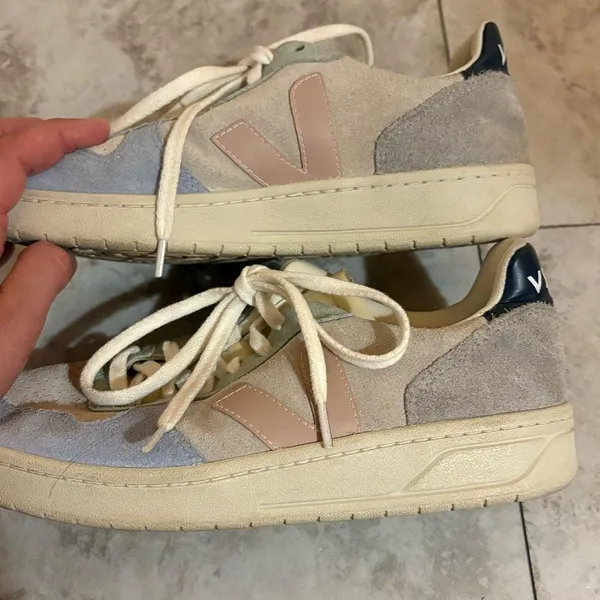 VEJA V-10 Multicolor Natural Babe Sneakers - Image 6