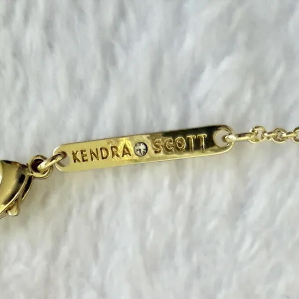 Kendra Scott x Love Shack Fancy Elisa Pink Bloom Floral Bow Necklace - Image 9
