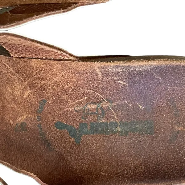 Birkenstock Gizeh Thong Sandals Silver Women Size 6 - Image 8