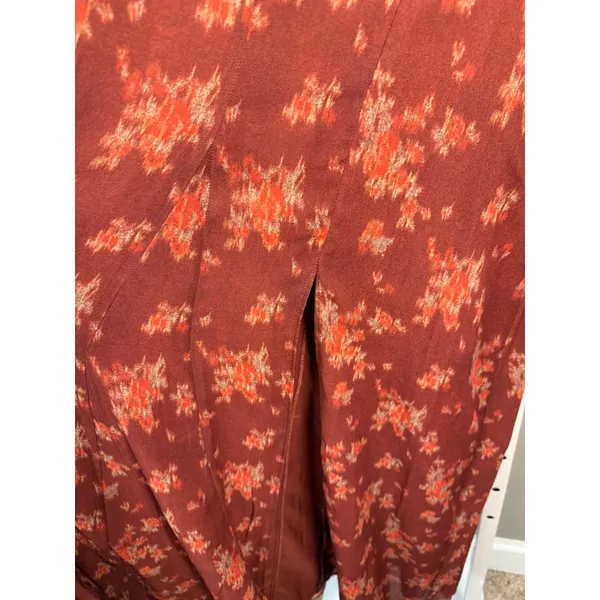 Tuckernuck Floral‎ Chiffon Maxi Dress XXS NWT Romantic Boho Prairie Midi - Image 8