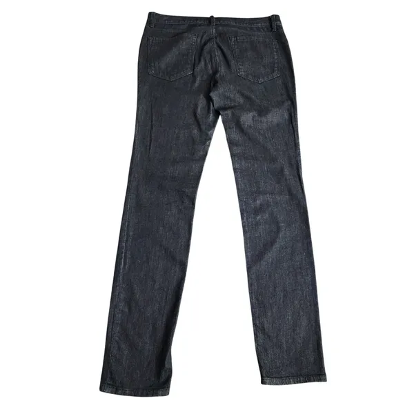 Loft Modern Skinny Jeans Womens 10 Dark Indigo Solid Slim Fit‎ Stretch - Image 2