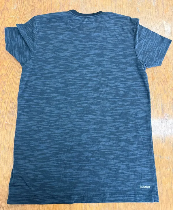 Adidas Women’s Black heather crew neck sport tee - Image 3