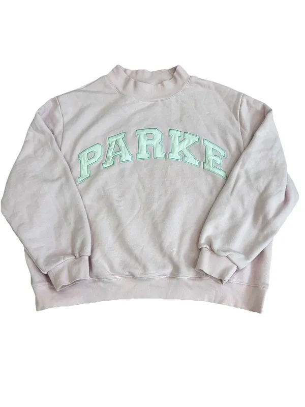 Parke Sprinkle Varsity heritage Mockneck Sweatshirt XXL Rare Sold Out - Image 4