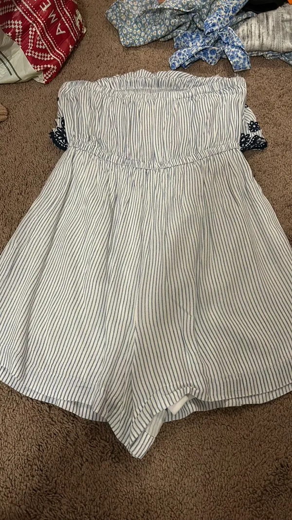 Strapless Romper - Image 3
