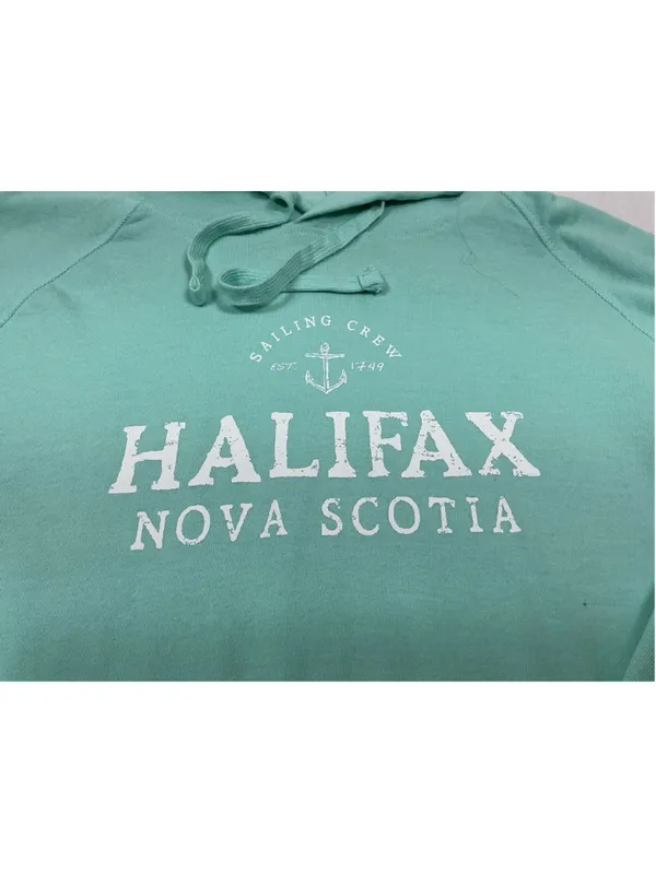 Unisex Adult Excellent Fundy Resort Pullover Hoodie XL Aqua - Image 3