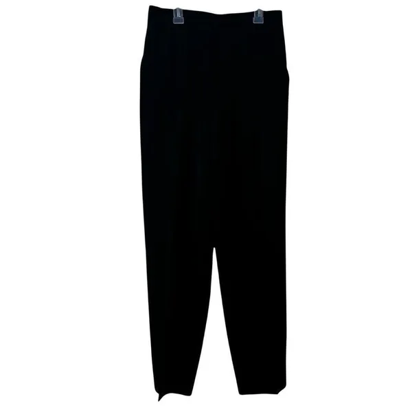 Zara Basic Womens Black High Waisted Straight Leg‎ Dress Pants Size M NWT - Image 2