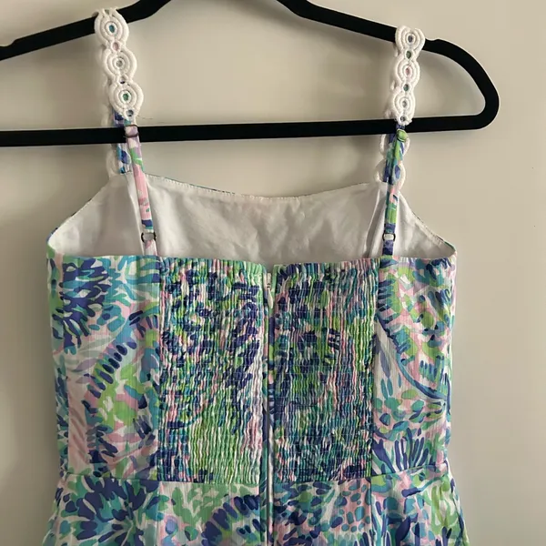 Lilly Pulitzer Pink and White Dress - Image 8