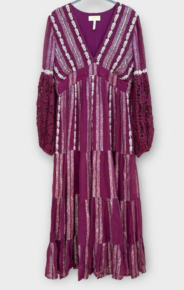 Blaise Embroidered Lace Maxi by Verb - Image 6