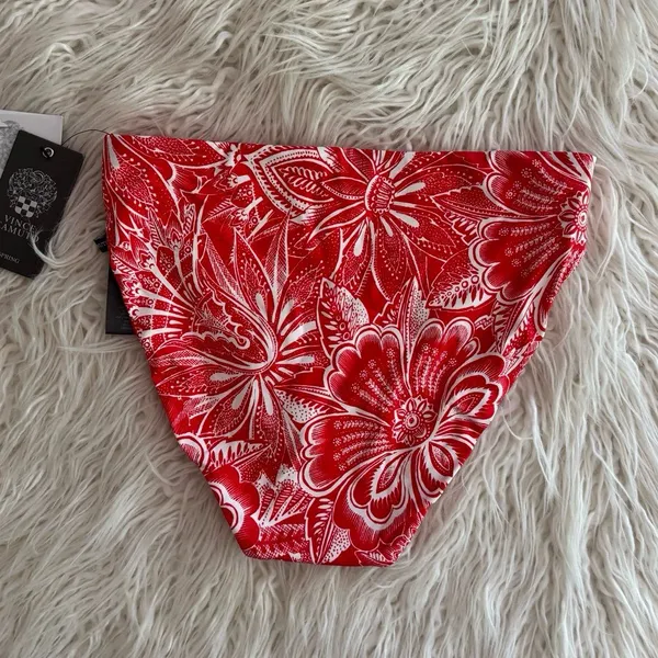Vince Camuto Poppy Reversible Bikini Bottoms Size Small - Image 6