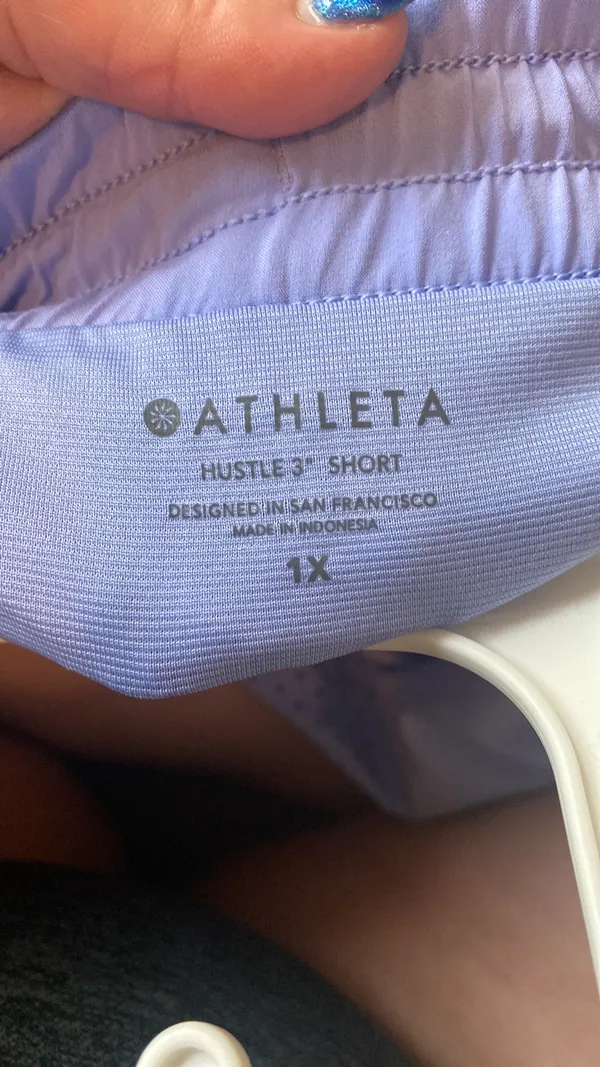 Lavender Athleta Shorts - Image 3