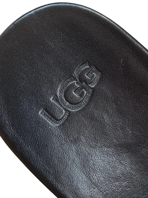 EUC UGG Leather Zanyne Criss Criss Sandals Black Size 9 - Image 2