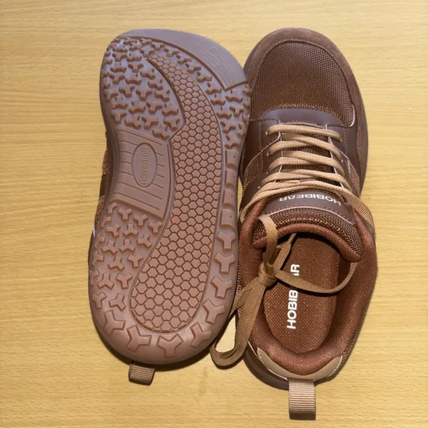 Sneakers HOBIBEAR Brown 👟 Size 8.5 - Image 4