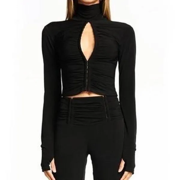 I.AM.GIA Ivory Top in Black, size XS ♡ - Image 6