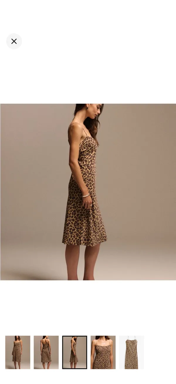 Abercrombie Midi Slip Dress - Image 3