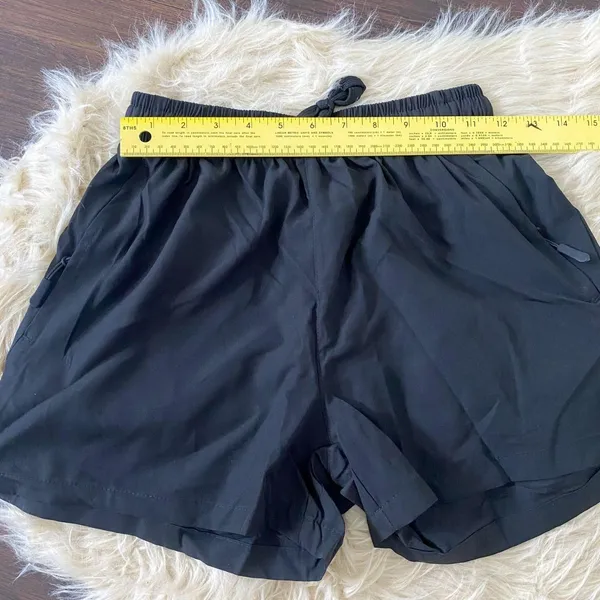 Source Unknown New Black Fashion Running Workout Shorts S - Image 5