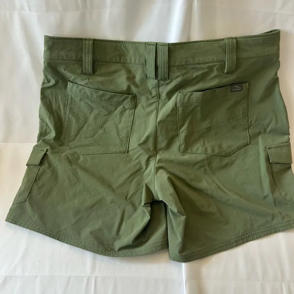 L LL Bean Women's Water-Repellent Comfort Trail Hiking Shorts Size 8; Outdoor - Image 8