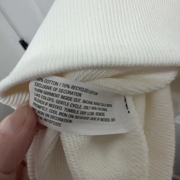 Parke SOLD OUTTarget Collab Cream Mockneck Pullover Oversized Sweatshirt L/XL - Image 5