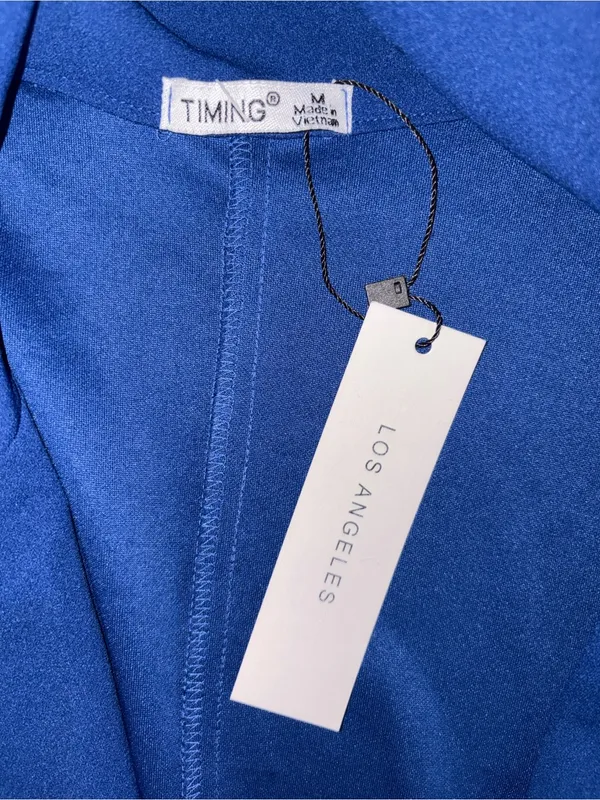 Timing Double-Breasted Sleeveless Blazer Vest - Image 2