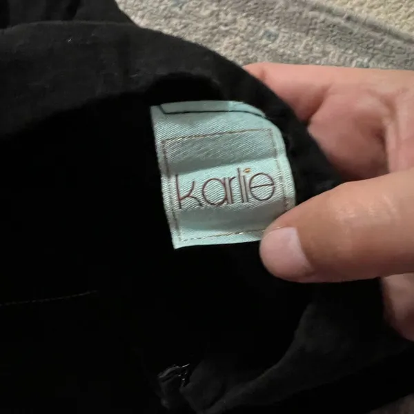 Karlie large black‎ mini skirt - Image 7
