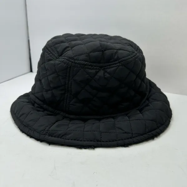 Britt’s Knits Après-Ski Reversible Quilted Sherpa Bucket Hat Black NWT - Image 4
