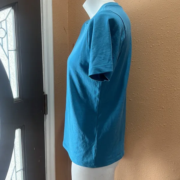 Madewell blue short sleeve t-shirt - Image 4