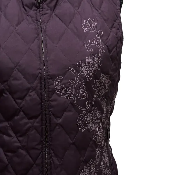 Eddie‎ Bauer Women Medium Premium Quality Goose Down Quilted Puffer Vest - Image 2