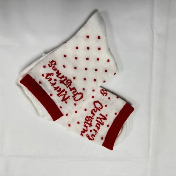 Women's‎ Christmas-themed crew socks NEW in Bag. - Image 6