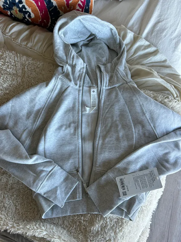 Lululemon Scuba Full-zip Cropped Hoodie - Image 2