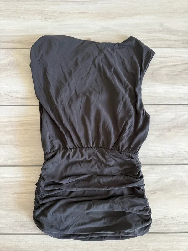 Meshki Anthony Short Sleeve Top Black Small NWT - Image 4