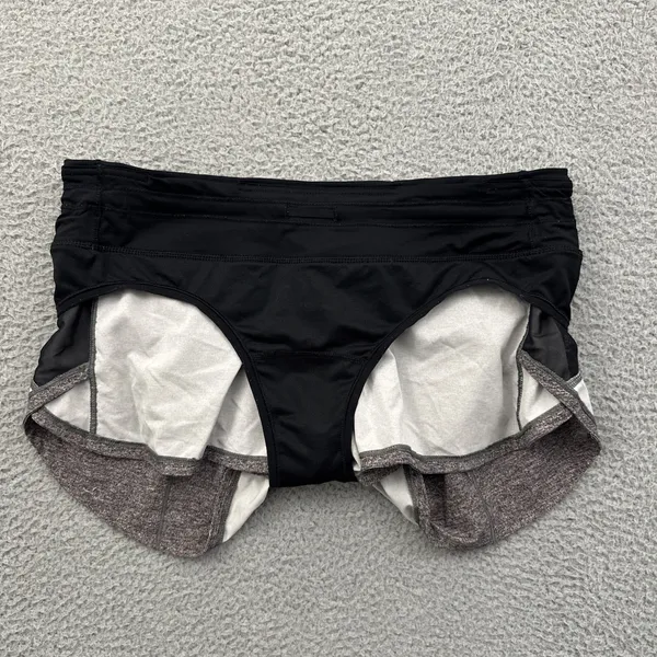 Lululemon Speed Up Shorts Low Rise 2.5" Gray Athletic Athleisure Women's 8 - Image 4