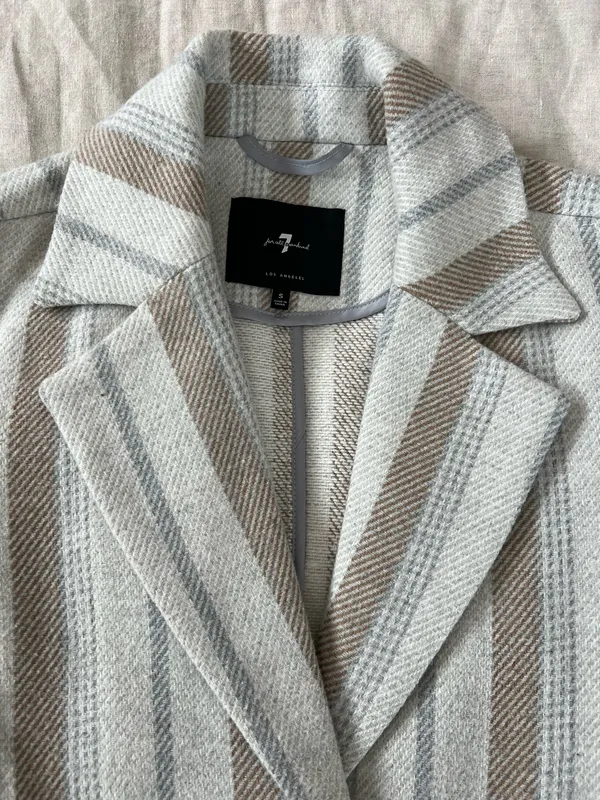 7 For All Mankind Belted Coat - Image 2