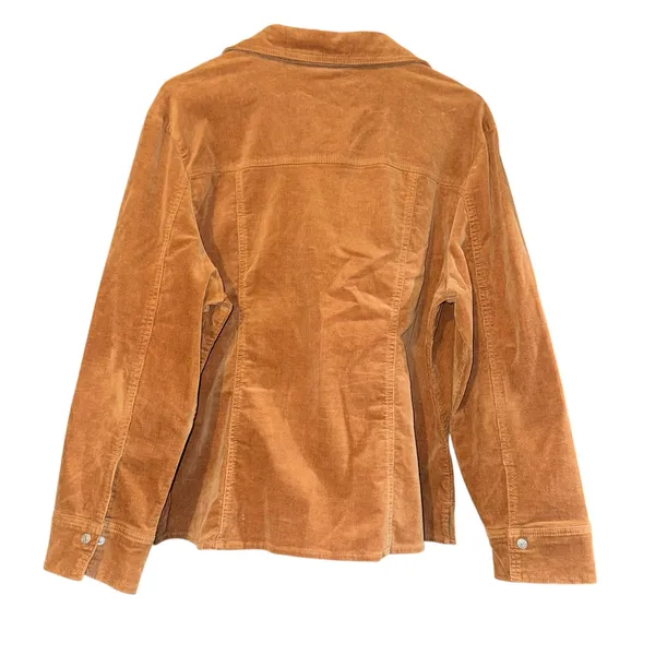 Vintage‎ Dressbarn Corduroy Blazer Button Up Women's 14/16 Academia Equestrian - Image 3