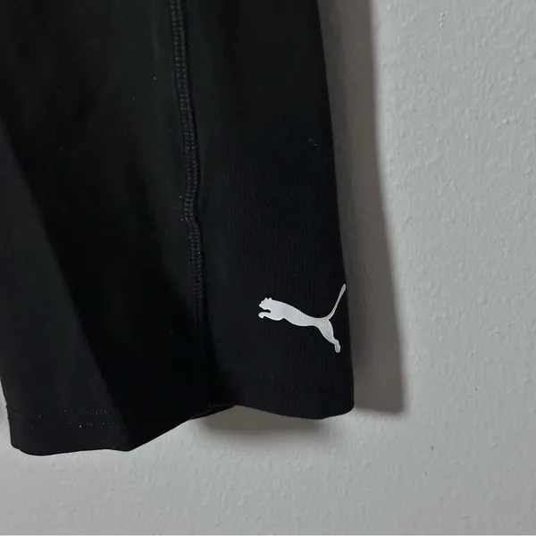 Puma‎ Women Black Biker Active Shorts Size Small - Image 3