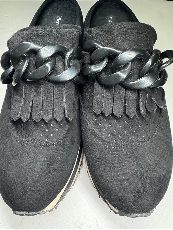 Pierre Dumas Paloma-3 Women's Platform Fashion Mule Sneakers chain comfort 10 - Image 6