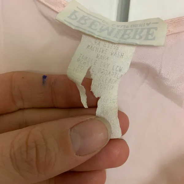 MD (8) Light pink Vintage premier sheer camisole - Image 6