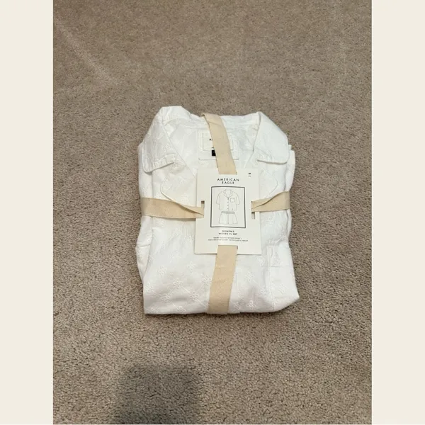 American Eagle Eyelet Button-Up PJ Set, NWT! Price firm! - Image 5