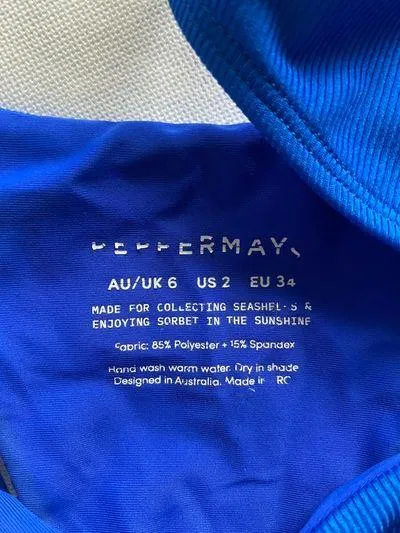 Peppermayo Colbalt Blue Bikini - Image 3