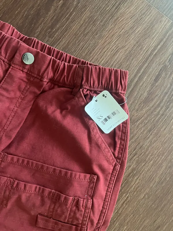 Free People Movement Voyager Burgundy Pants - Image 4