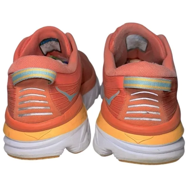 Hoka One One Women’s Size 11 Camellia Coastal Bondi 7 Mesh Trainers Sneakers - Image 6