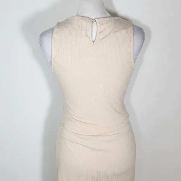 Pretty Garden Chic Cream Ribbed Knit Matching Set NWT Size Small - Image 5