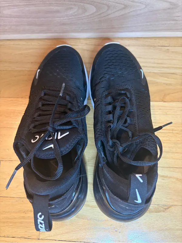 Nike Women's Air Max 270 Black Sneakers - Size 9 - Image 5