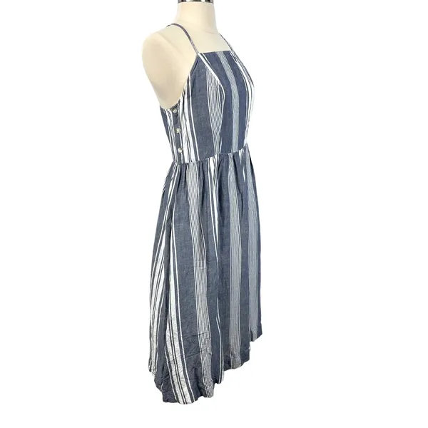Abercrombie & Fitch Sundress Womens Medium‎ Square Neck Summer Beach Coastal - Image 5